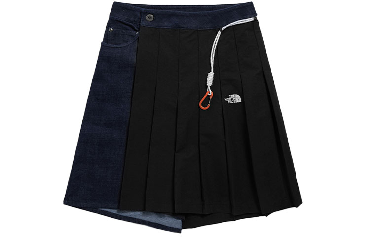 Женские шорты-юбка The North Face Denim Skort (черные)