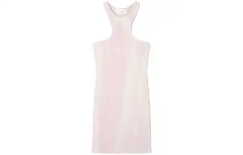 OFF WHITE Laundry Rowing Ribbed Minidress
