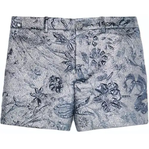 GUCCI SS25 Casual Shorts Women's Light Blue