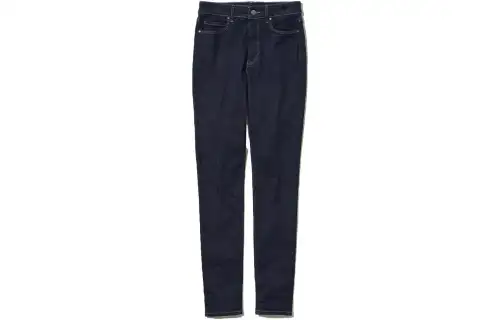 UNIQLO Jeans Women's Navy Blue Moderate Straight Fit Pants