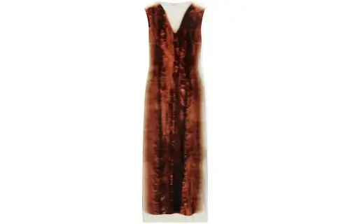LOEWE Sleeveless Dresses Women's Multicolor Crew Neck Moderate Long