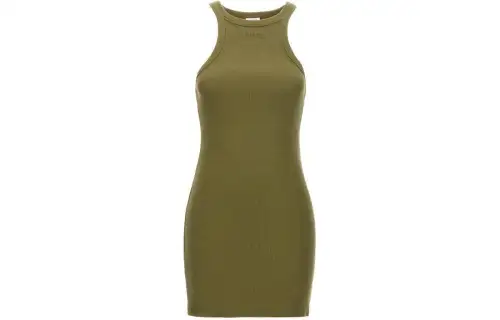 Vetements Racing Logo Embroidered Tank Top Dress
