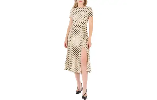 Burberry Short Sleeved Dress Women's Umber