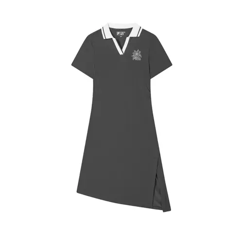 FILA MODERN HERITAGE Short Sleeved Dress Women's Starship Gray