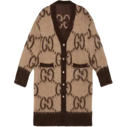 GUCCI Gg Long Cardigan