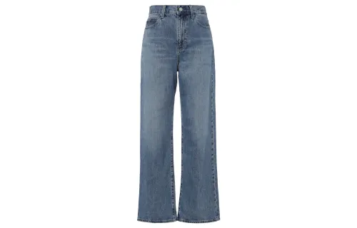 UNIQLO Jeans Women's Lake Blue Moderate Straight Fit Pants