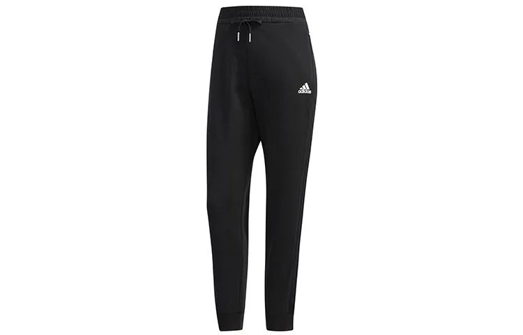 Adidas Sports Pants Women's Black Moderate Cuffed Pants