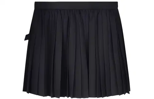 Balenciaga Casual Short Skirts Women's Black Thin Short A Line Skirt