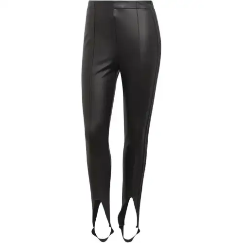 Adidas Originals Leather Pants Women's Black