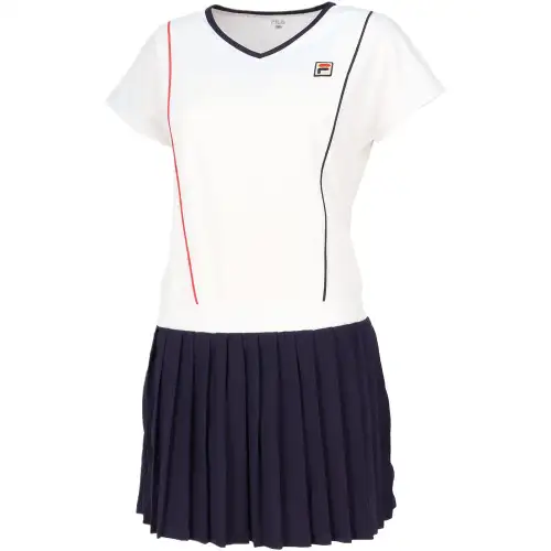 FILA Short Sleeved Dress Women's White