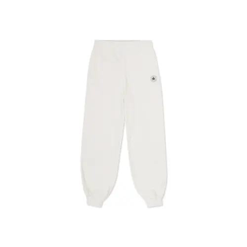 Converse SS24 Knitted Sweatpants Women's Ecru