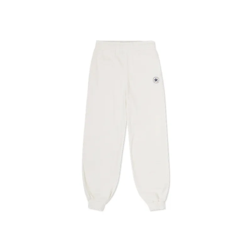 Converse SS24 Knitted Sweatpants Women's Ecru