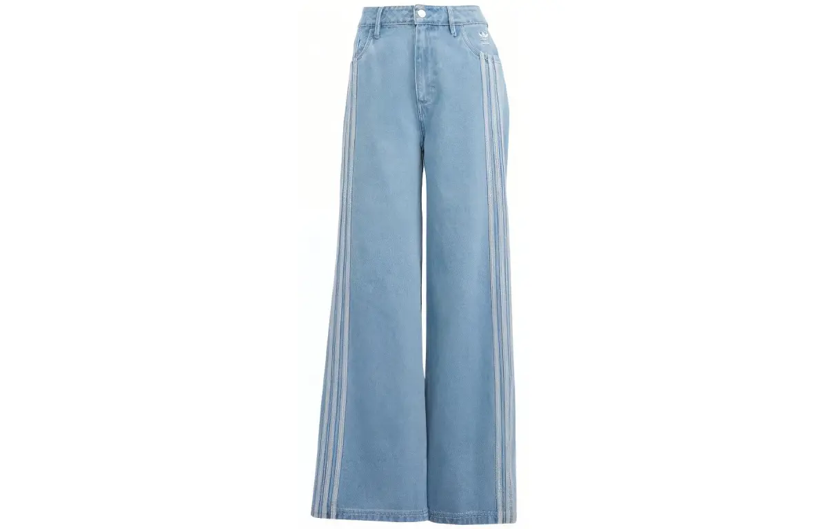 Adidas Originals The Baddie Edit Jeans Women's Light Blue