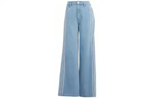 Adidas Originals Hot Girl Collection Jeans Women's Light Blue