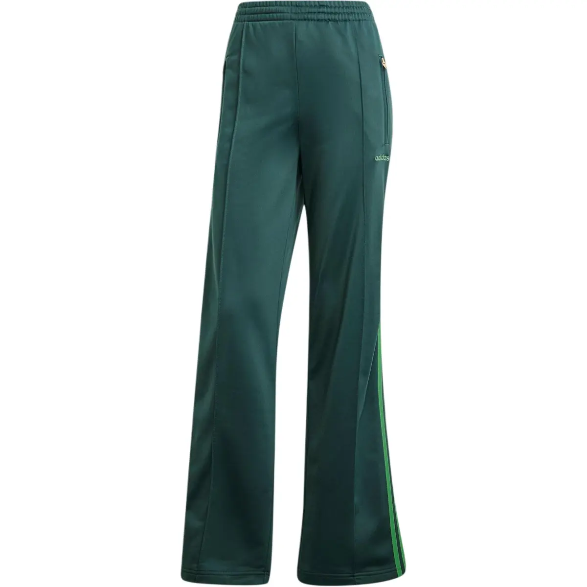 Adidas Firebird Badge Track Knitted Sweatpants Women's Mineral Green