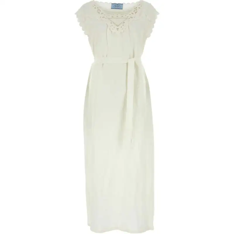 PRADA Sleeveless Dress Women's White