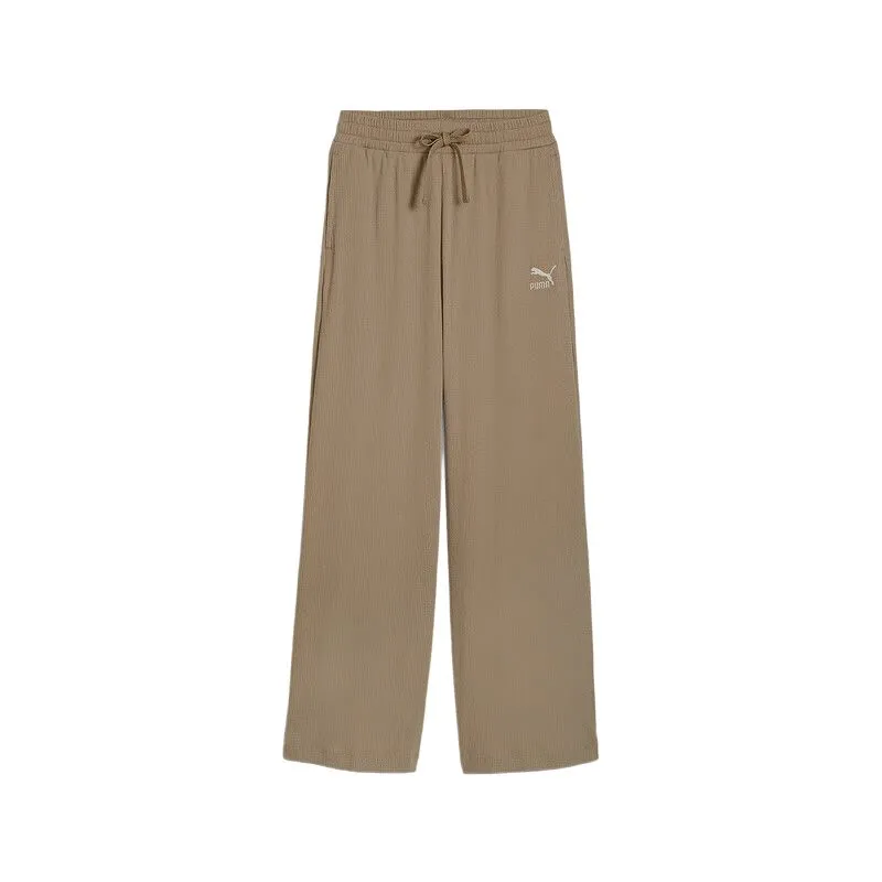 PUMA Knitted Sweatpants Women's Khaki
