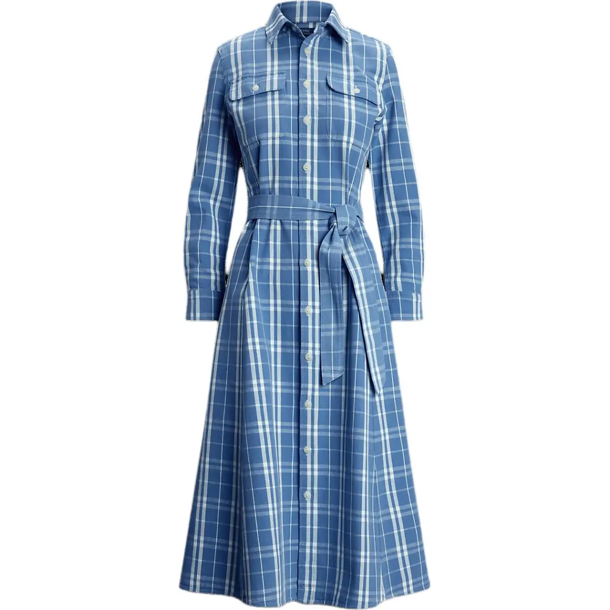 Polo Ralph Lauren Long Sleeved Dress Women's Blue