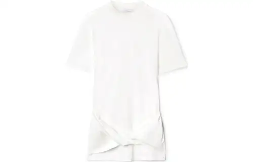 OFF WHITE Arrow Twisted T Shirt Dress
