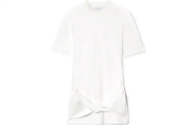 OFF WHITE Arrow Twisted T Shirt Dress