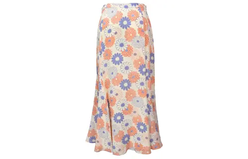 KENZO Casual Long Skirts Women's Pink Mid Length Bodycon Skirt