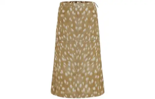 Burberry Deer Printed Stretch Skirt