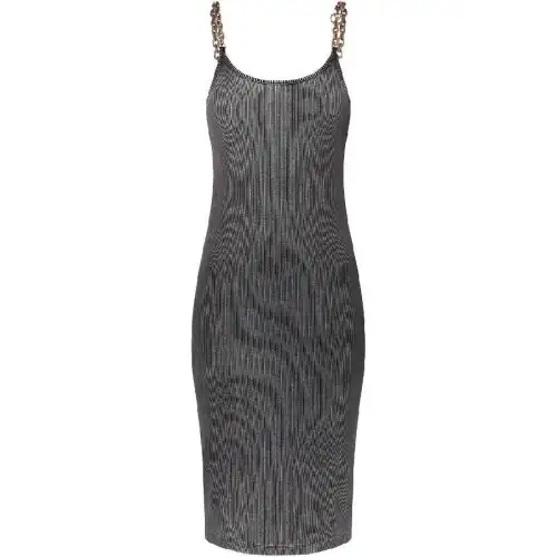 Lv Chain Strap Tank Dress