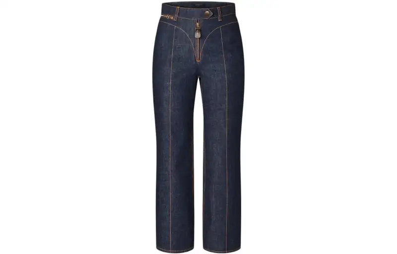 LOUIS VUITTON SS23 Jeans Women's Blue