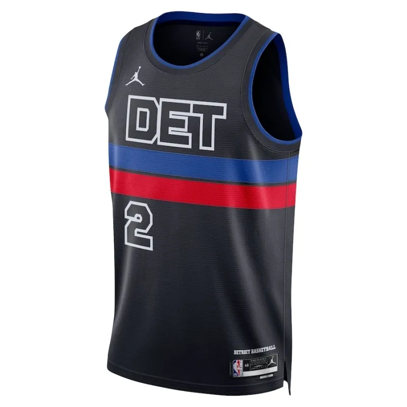 Nike Jordan Nba Detroit Pistons Cade Cunningham Statement Edition Swingman Jersey