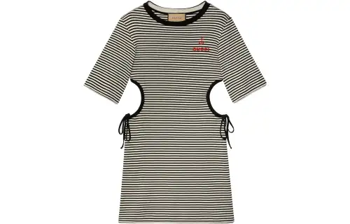 GUCCI Stripe-print T-shirt Dress