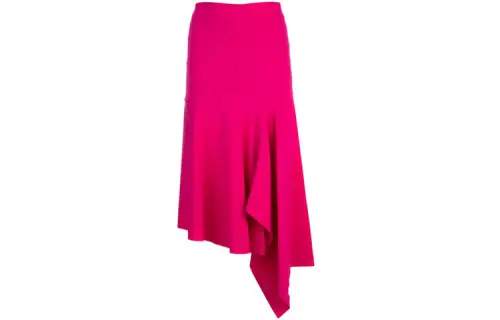 Balenciaga Casual Long Skirts Women's Fuchsia Moderate Mid Length Other