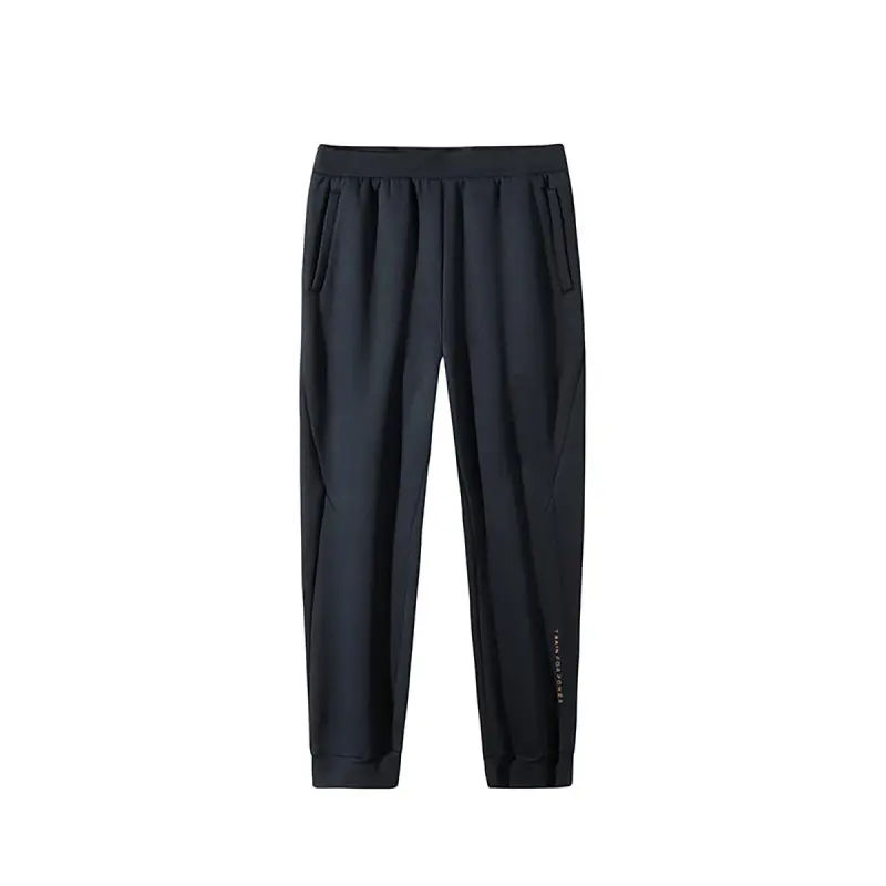 Anta Variety Training Collection Knitted Sweatpants Women's Basic Black