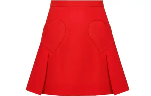 DIOR Quarterly New Products Casual Short Skirts Women's Red