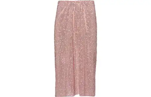 MIU MIU FW21 Casual Long Skirt Women's Pink