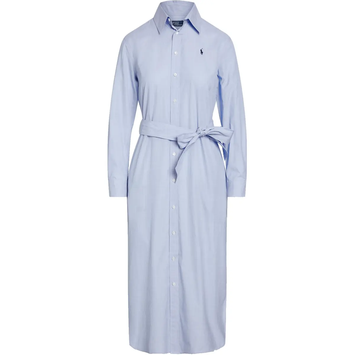 Polo Ralph Lauren FW24 Long Sleeved Dress Women's Blue