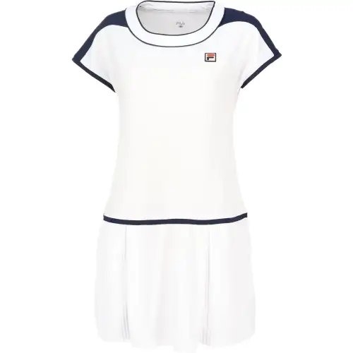 FILA Short Sleeved Dress Women's White
