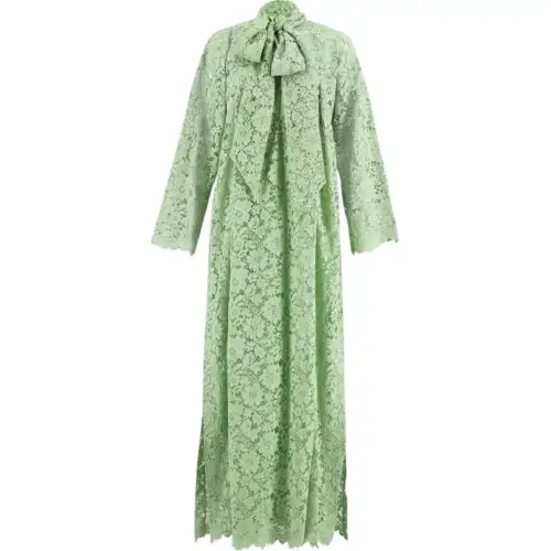 Gucci guipure-lace dress