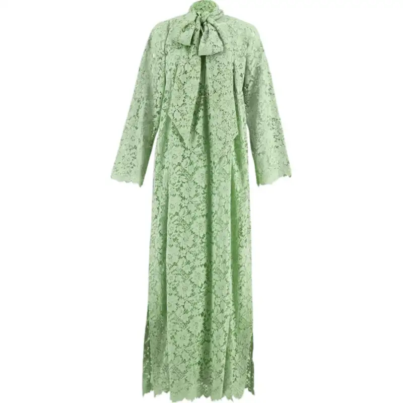 Gucci guipure-lace dress