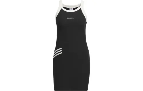 Adidas Originals Sleeveless Dress Japan Version Women's Black