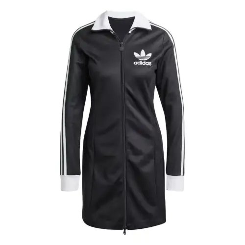 Adidas Originals ADICOLOR 3 STRIPES Long Sleeved Dress Women's Black