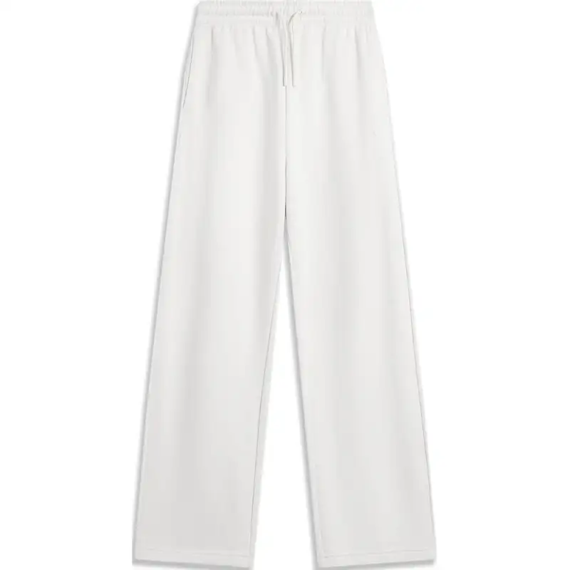 Li Ning Sports Life Collection Knitted Sweatpants Women's Light Heather Gray