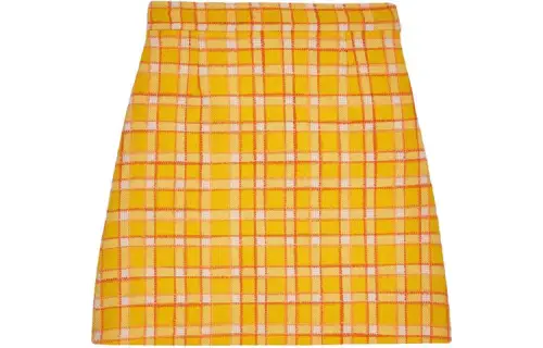 GUCCI FW21 Casual Short Skirts Women's Yellow
