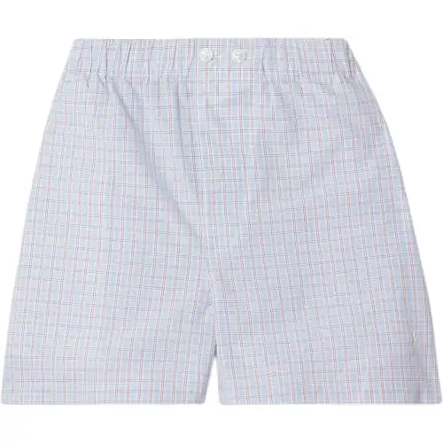 Bottega Veneta Casual Shorts Women's Light Blue