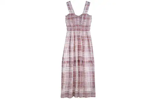 Burberry Sleeveless Dress Women's Multicolor