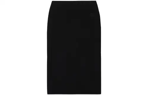 Burberry SS21 Casual Long Skirt Women's Black