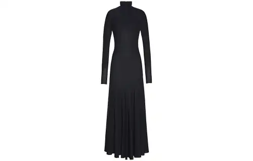 Bottega Veneta Long Sleeved Dress Women's Black