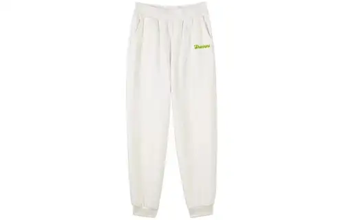 Skechers Colorful Knitted Sweatpants Women's Marshmallow White