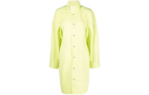 Bottega Veneta SS22 Casual Long Skirt Women's Yellow