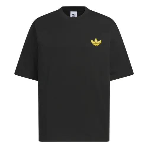 Adidas Originals TREFOILGRAPHICT SHIRT T Shirt Men's Black