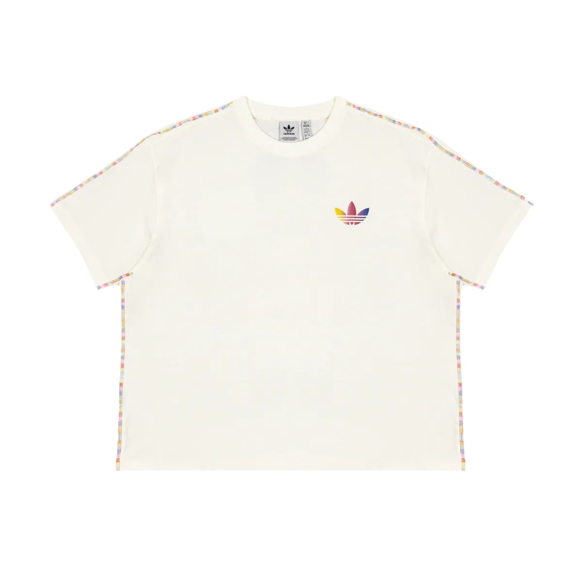 Adidas Originals T Shirt Unisex Jade White